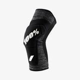 Ride 100% RIDECAMP Knee Guards/Pads, Color: Grey Heather/Black- Size SM