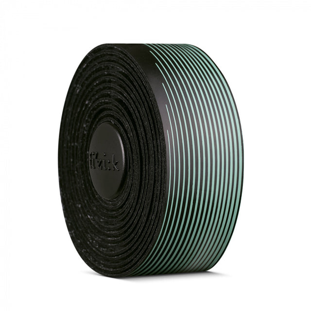 Fizik Cycling Bicycle Handlebar Tape Vento - 2mm - Microtex - Tacky - BLACK / CELESTE Misc Full Catalog Fizik