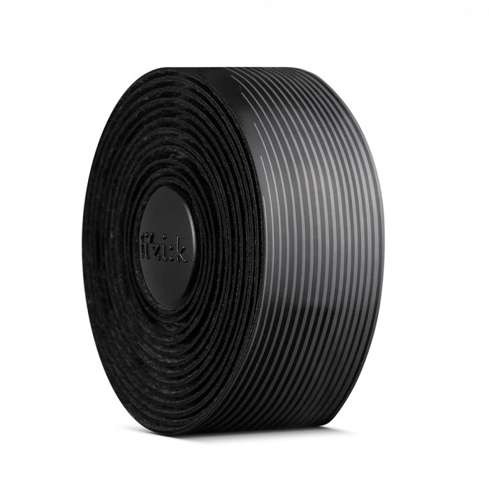Fizik Cycling Bicycle Handlebar Tape Vento - 2mm - Microtex - Tacky - BLACK / GREY