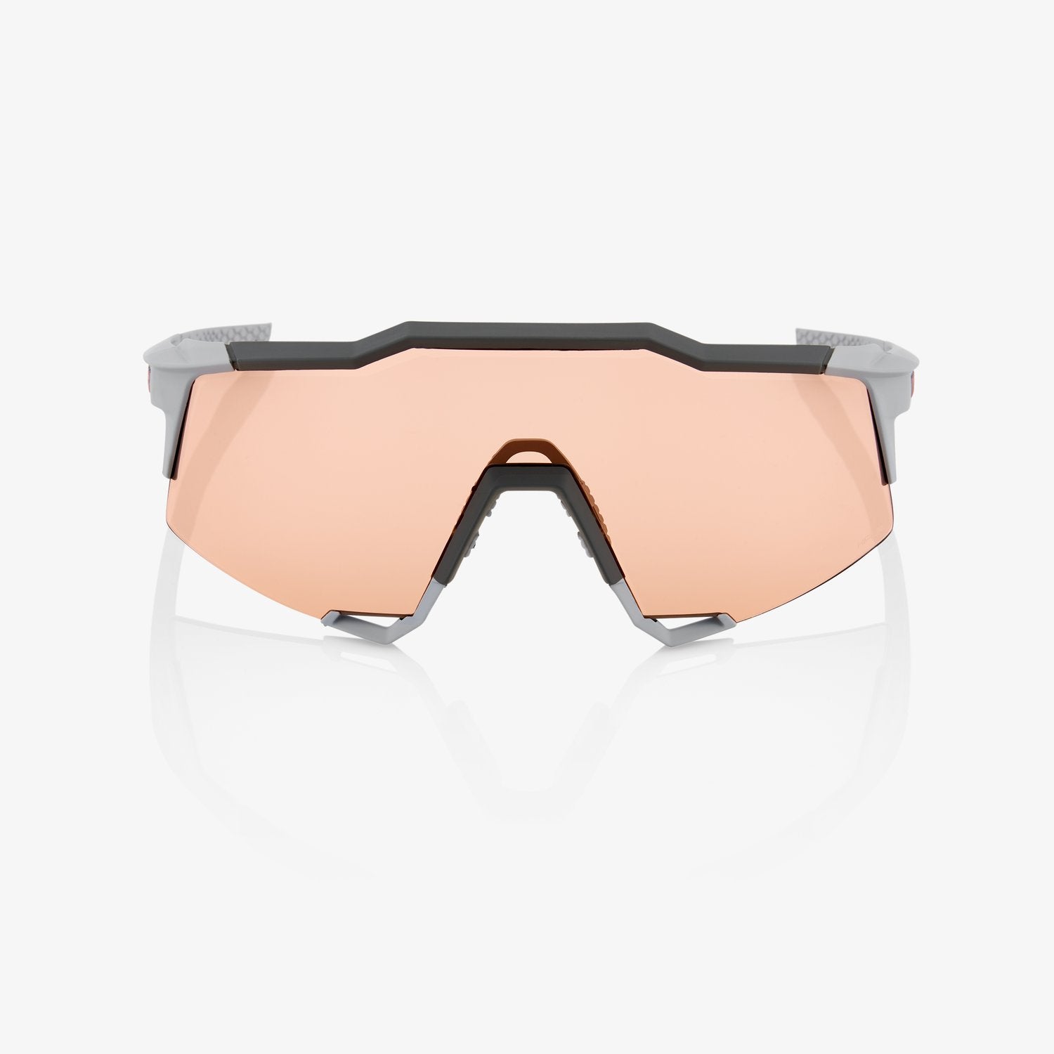 100% Percent Sunglasses SPEEDCRAFT - Soft Tact Stone Grey - HiPER