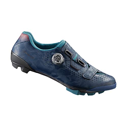 SHIMANO SH-RX800W Bicycles Shoes - Women's, Navy, 41.0