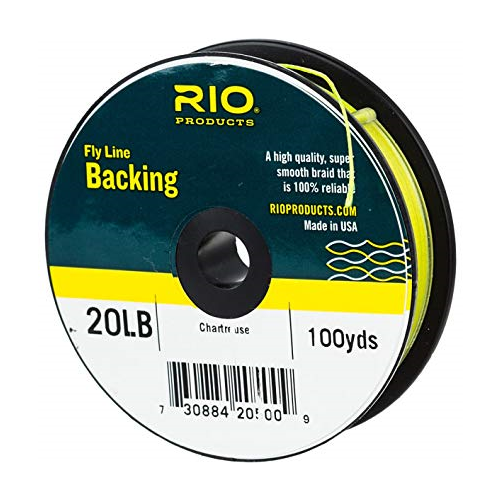 RIO Flyline Backing 20Lb 100Yd Chartreuse