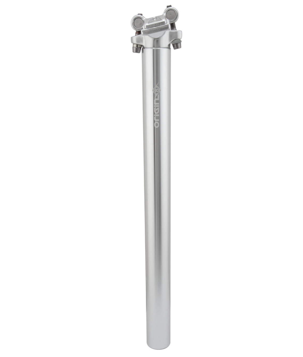 Origin 8 Pro-Fit Alloy Seatpost 26.4, 400mm, 0mm Seatback, Silver