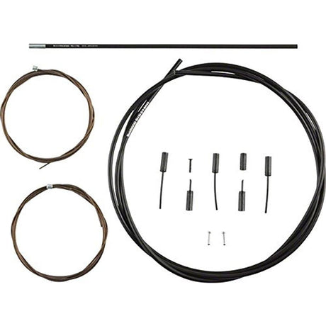 Shimano Dura-Ace R9100 OT-SP41 Polymer-Coated Derailleur Shifter Cable Set Black-Sporting Goods > Cycling > Bicycle Components & Parts > Cables & Housing-The Gear Attic