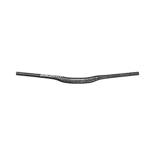 Truvativ Unisex's Handlebar Descendant Riser Carbon Downhill 35mm Clamp, 800mm Width, 20mm Rise, Black Extension