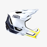 Ride 100% Bicycle  - TRAJECTA Helmet White/Navy - Size MD