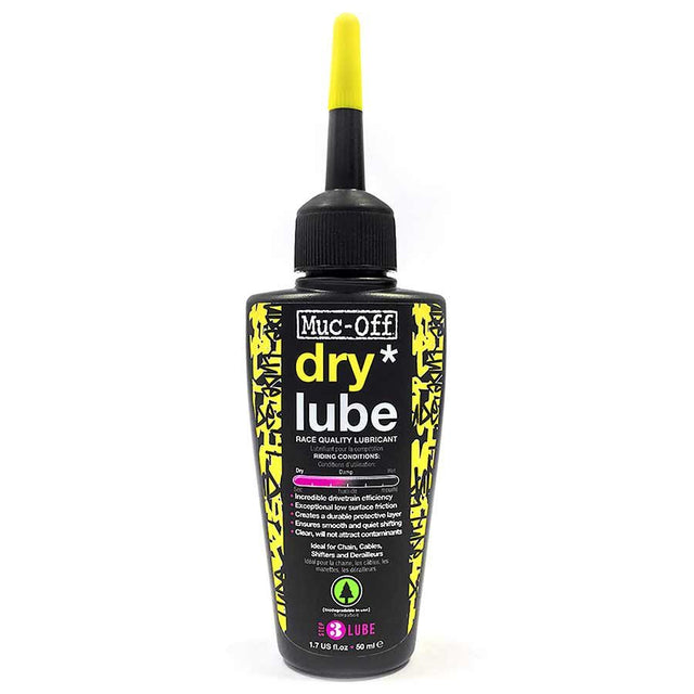 Muc-Off Bicycle Bio Dry-Lube 50ml Race Quality Chain Lubricant New Lubricant Full Catalog Muc-Off