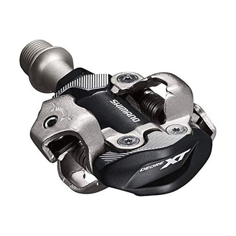 SHIMANO DEORE XT PD-M8100 SPD Pedal, Without Reflector, Includes Cleat, Black, One Size Sporting Goods > Cycling > Bicycle Components & Parts > Pedals Full Catalog Shimano