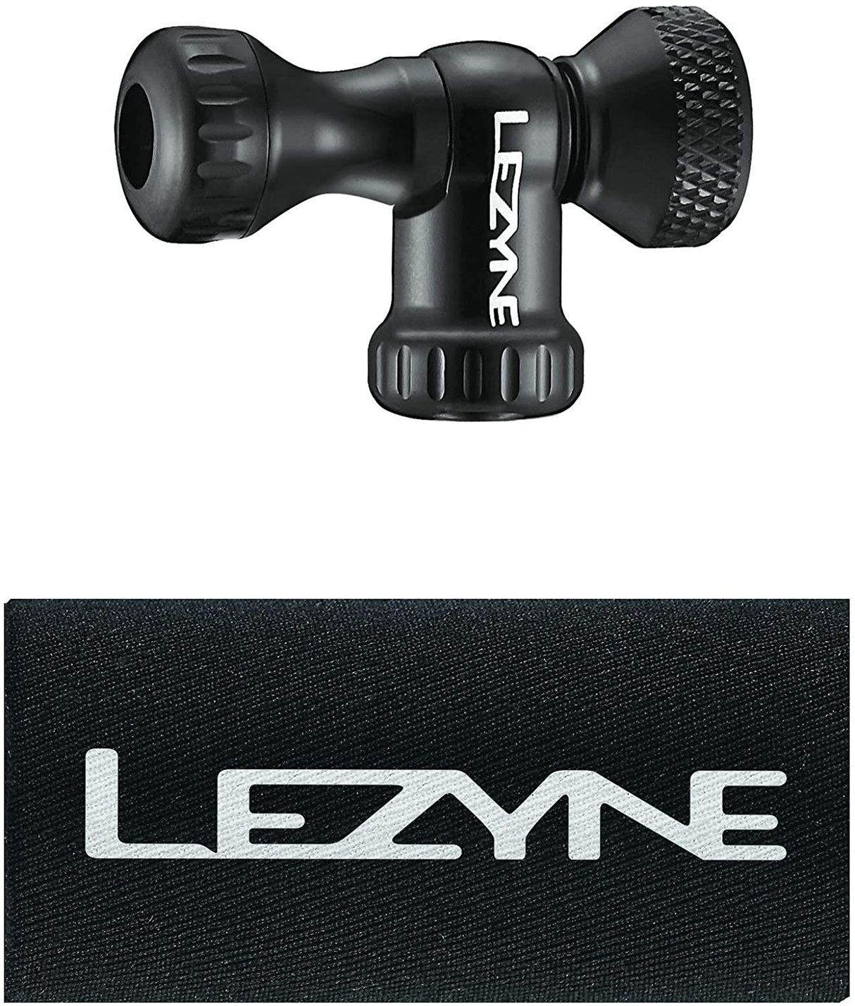 LEZYNE Control Drive C02 Bicycle Tire Inflator, Head Only, Black Inflation Full Catalog Lezyne