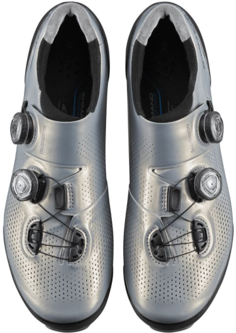 Shimano XC9 S-Phyre Shoes Off Road Cycling Shoes Size 44.5 EU / 10.2 US Silver