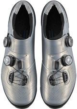 Shimano XC9 S-Phyre Shoes Off Road Cycling Shoes Size 44.5 EU / 10.2 US Silver