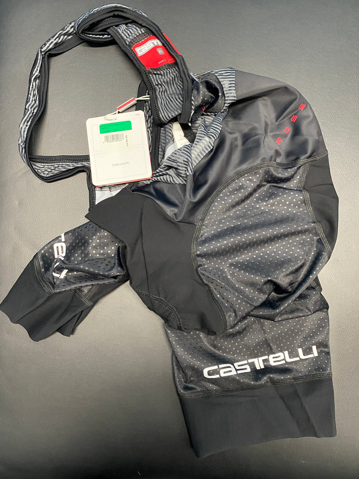 Castelli Free Aero Race 4 Cycling Bib Shorts Men's Size XL