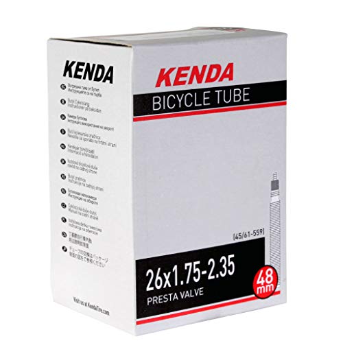 Kenda Bicycle Tube 26 x 1.75-2.35 Schrader Valve 48mm