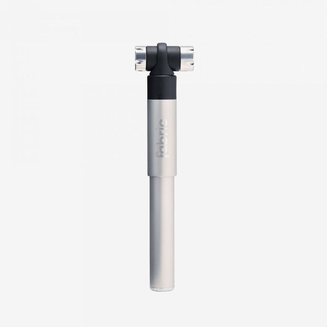 Fabric Essentials Bicycle Nanobar Dual Valve Mini Pump SV Silver-Misc-The Gear Attic