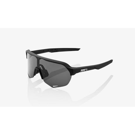 100% Percent Cycling S2 Sunglasses - Soft Tact Black - Smoke Lens Sporting Goods > Cycling > Sunglasses & Goggles 100% 100%