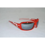 Lazer Xenon X1 Sunglasses Red Frame w/ Smoke Lens Blocks 100% UVA and UVB Rays-Misc-The Gear Attic