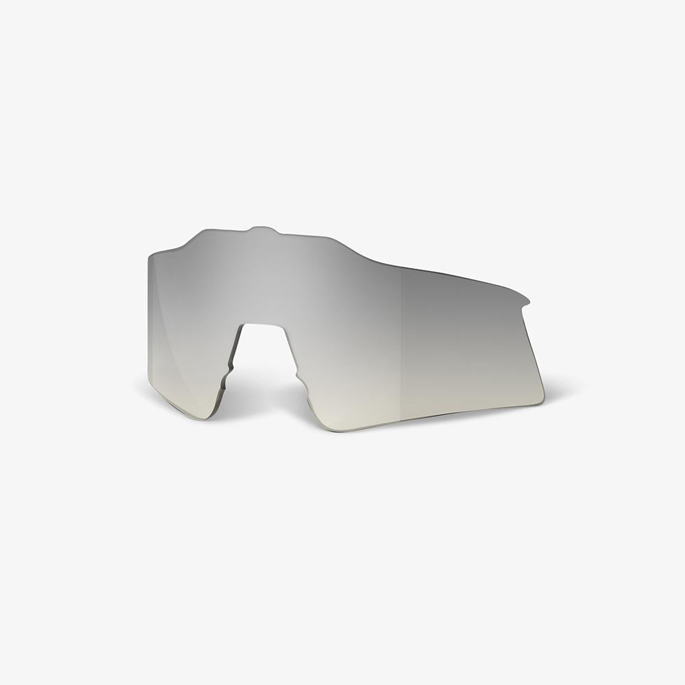100% Percent Eyewear Speedcraft SL Replacement Lens Low Light Yellow Silver Mirror