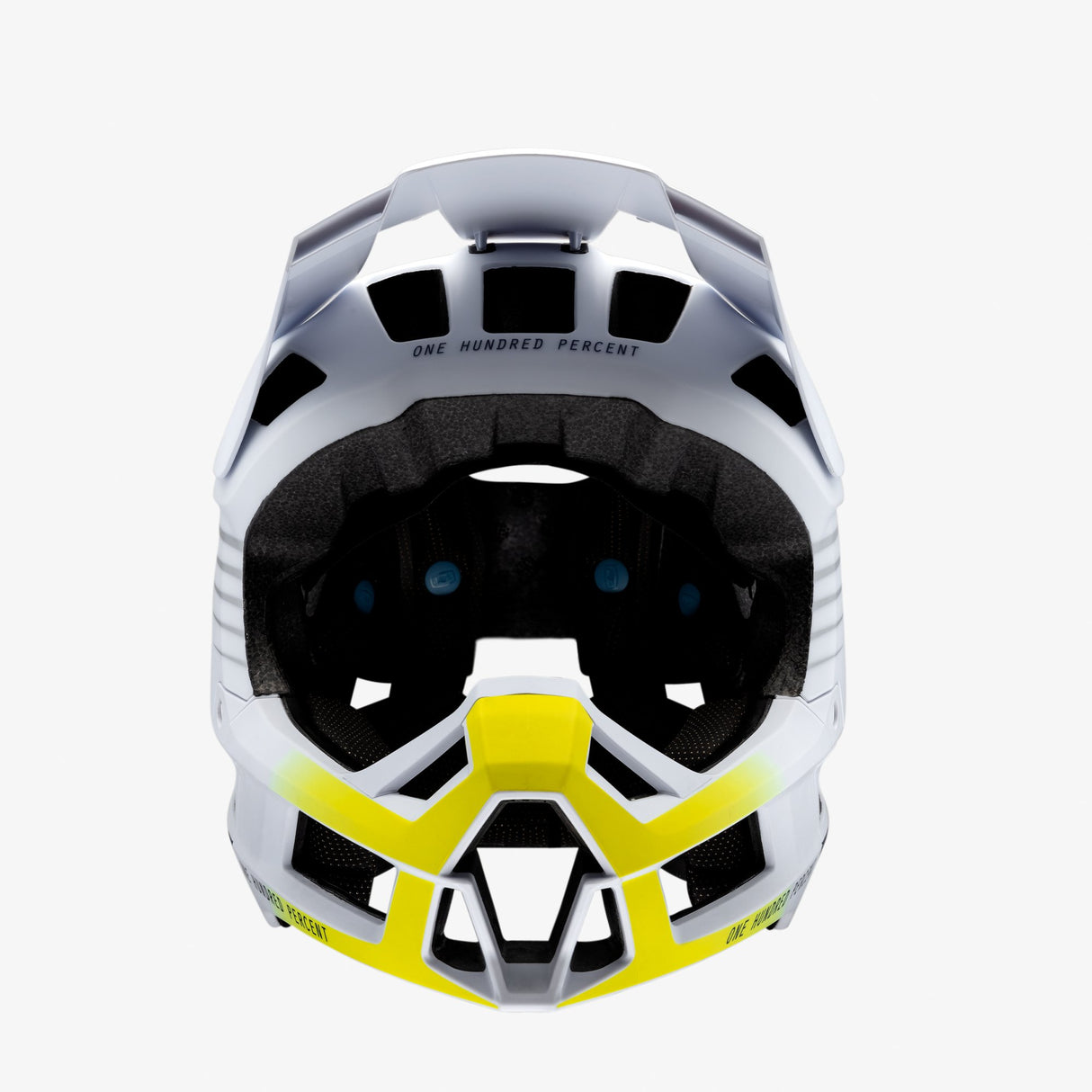 Ride 100% Bicycle  - TRAJECTA Helmet White/Navy -Size  LG