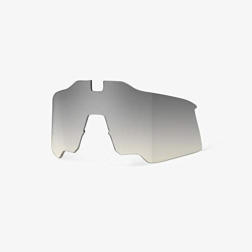 100% Cycling Sunglass Lens- SPEEDCRAFT AIR Replacement Lens - Low-light Yellow Silver Mirror