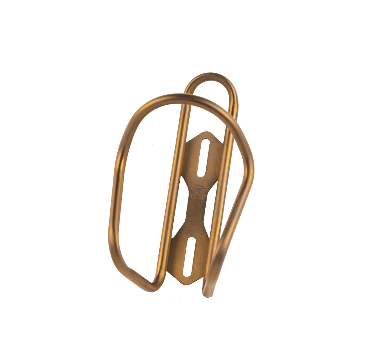 Bourbon Double Oak Titanium Cage + Straw Kit - Limited Edition - SILCA | | silca bottle cage | silca tinanium bottle cage | water bottle cages | bottle cages | water cage | bike water bottle cage