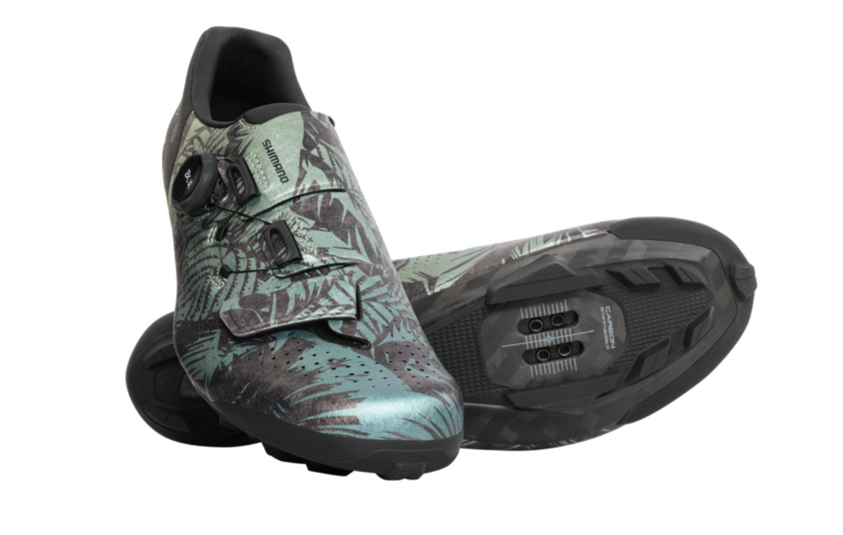 Shimano SH-RX801 SE BICYCLES SHOES | TROPICAL LEAVES 39.0