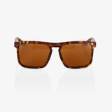 Ride 100% Sunglasses Renshaw - Soft Tact Havana - Bronze PEAKPOLAR Lens