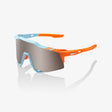 100% Sunglasses SPEEDCRAFT - Soft Tact Two Tone - HiPER Silver Mirror Lens Misc 100% 100%