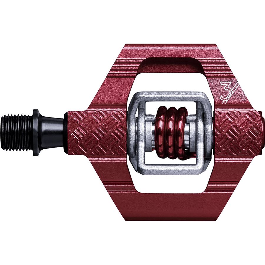 Crank Bros Clipless Mountain Bike Pedals Candy Maroon Red