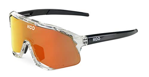 KOO Demos Cycling Sport Sunglasses Zeiss Lens Clear / Red Mirror