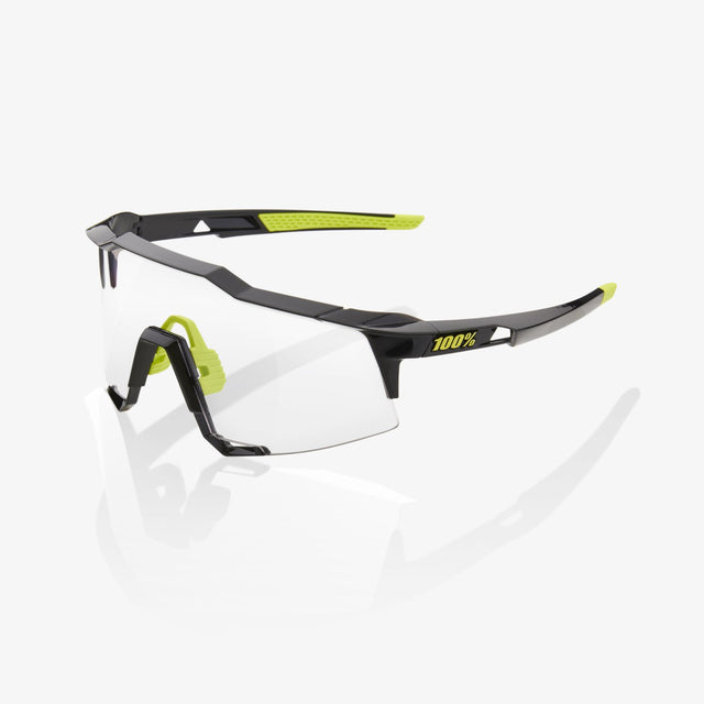 Ride 100% Cycling Sunglasses Speedcraft - Gloss Black - Photochromic Lens Misc 100% 1