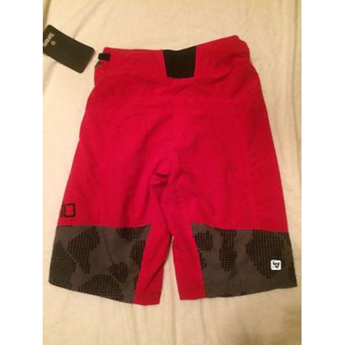 Sombrio Charger Shorts Mountain Bike Size Small Cycling Red *New with flaw*-Misc-The Gear Attic