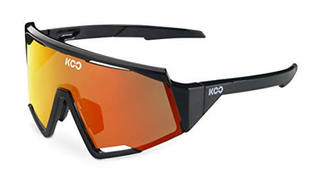 KOO Spectro Cycling Sport Sunglasses Zeiss Lens Black / Red Mirror Lenses Sporting Goods > Cycling > Sunglasses & Goggles Full Catalog KOO