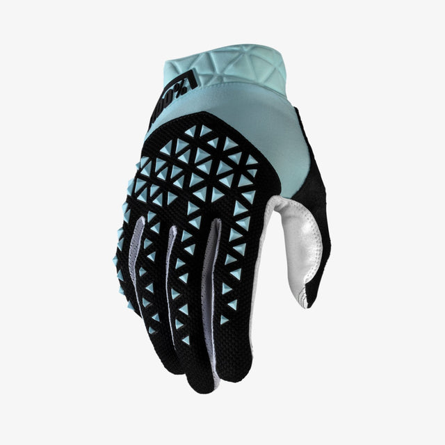 Ride 100% GEOMATIC Cycling Glove Sky Blue XL Misc Full Catalog Ride 100%