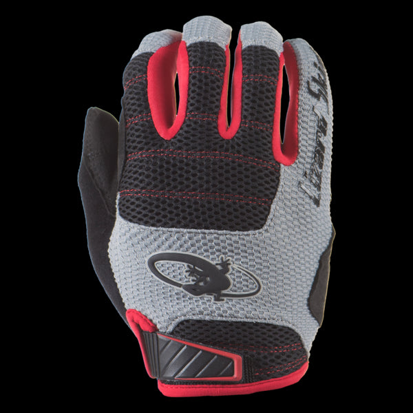 Lizard Skins Cycling Unisex Adult Lizard Skins Cycling Gloves Monitor HD - Crimson/Black - XXL Crimson/Black
