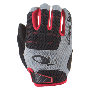 Lizard Skins Cycling Unisex Adult Lizard Skins Cycling Gloves Monitor HD - Crimson/Black - XXL Crimson/Black Misc Full Catalog Lizard Skins