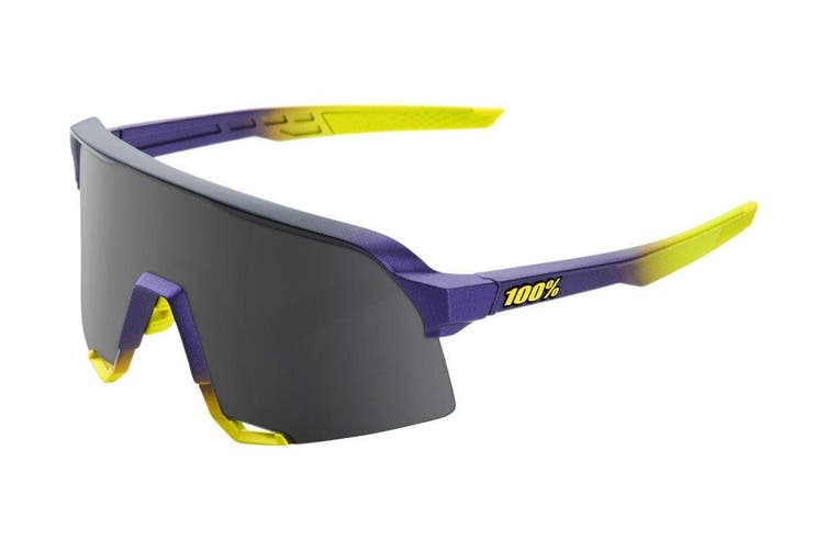 新品100% S3 Matte llic Digital Brights 100% S3 Performance Sunglasses - Matte Metallic Digital