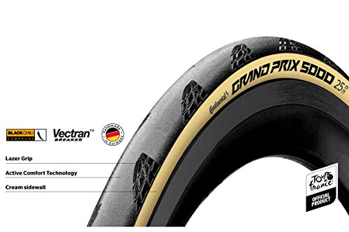 Special Edition Tour De France Continental Grand Prix 5000 700x25c Black/Cream Limited