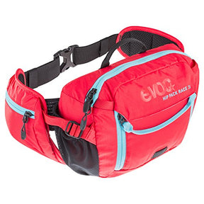 Evoc Hip Pack Race 3L with 1.5L Bladder Red/Neon Blue, One Size-Misc-The Gear Attic