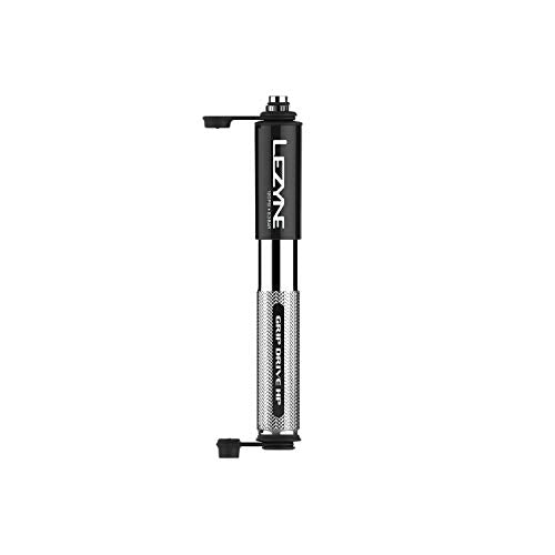 Lezyne Bicycle Cycling Grip Drive Hp - Small Silver Hand Pump